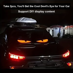 1pcs can DIY Car Display, 2pcs are Devil's Eyes